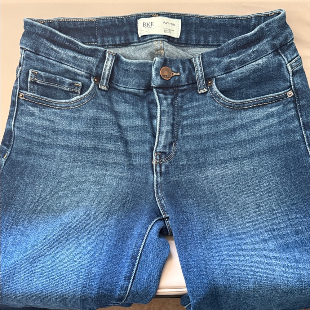 BKE High Rise Women's Jeans in Deep Blue